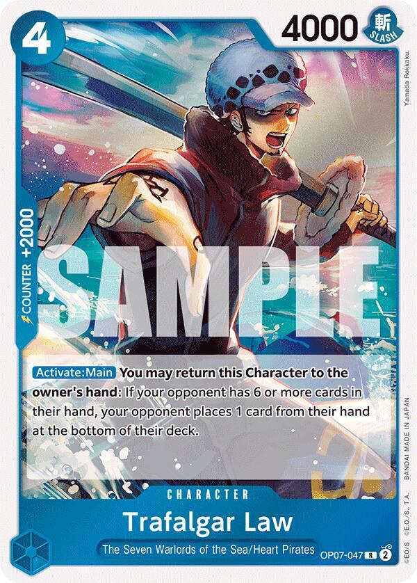 Trafalgar Law OP07-047 (500 Years in the Future)  - Foil | Good Games Morley