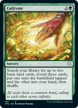 Cultivate 155/62 (Commander: Adventures in the Forgotten Realms)  | Good Games Morley