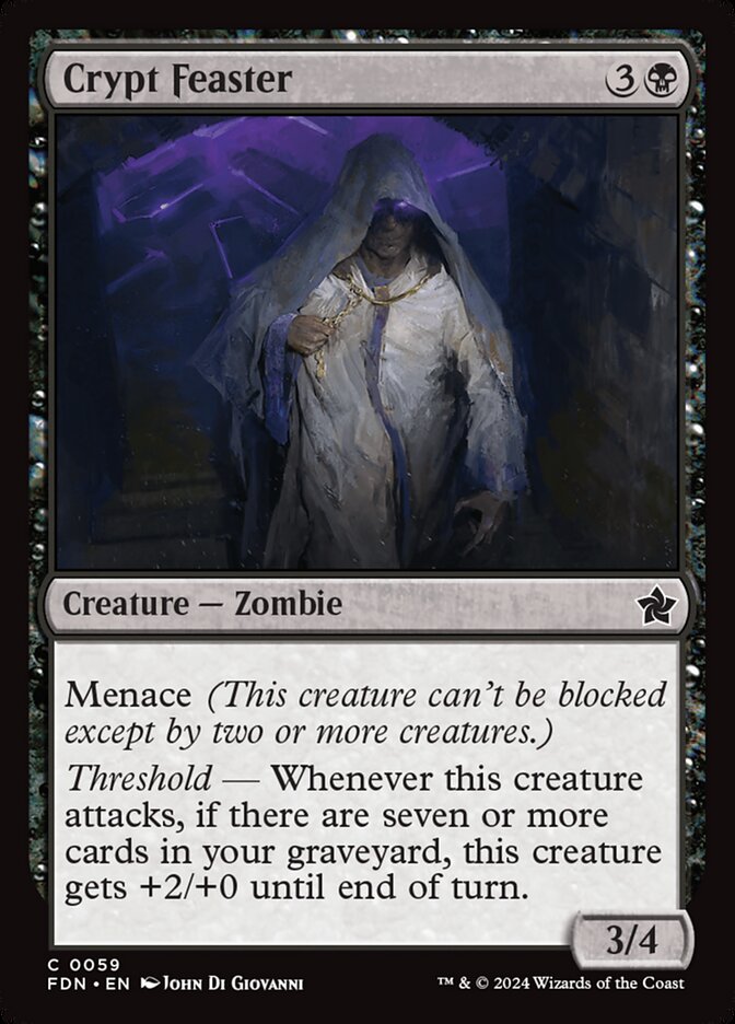 Crypt Feaster 59 (Foundations)  - Foil | Good Games Morley