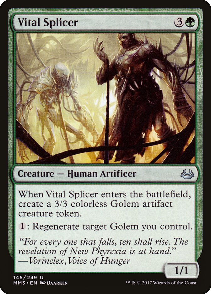 Vital Splicer 145/249 (Modern Masters 2017)  - Foil | Good Games Morley