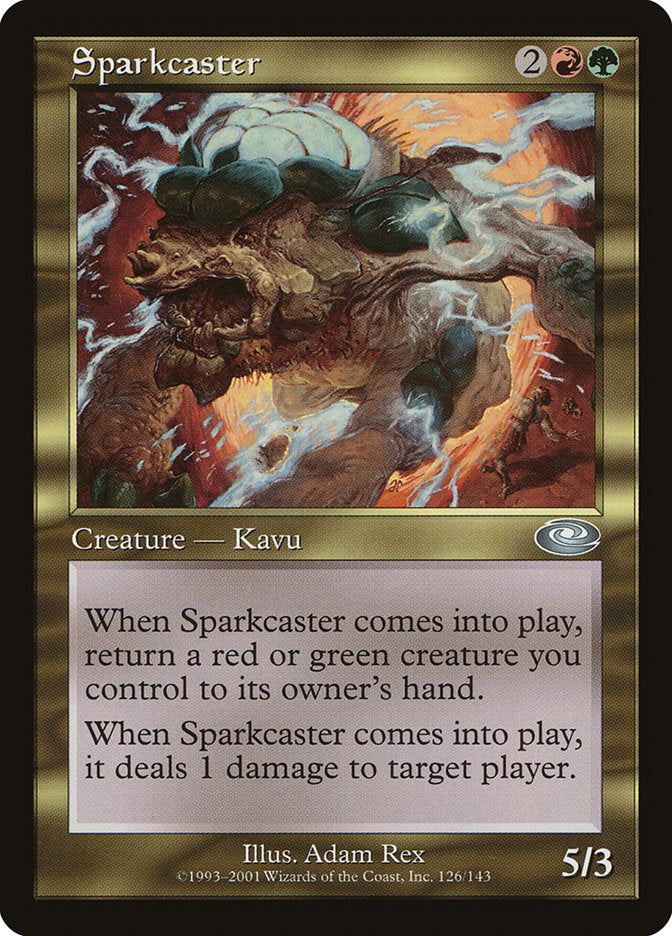 Sparkcaster 126/143 (Planeshift)  | Good Games Morley