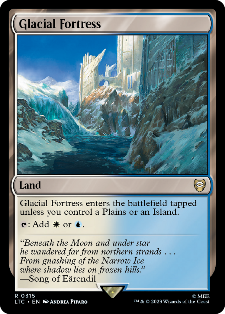 Glacial Fortress [The Lord of the Rings: Tales of Middle-Earth Commander] | Good Games Morley