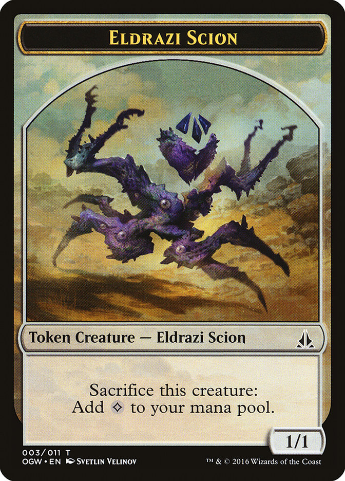 Eldrazi Scion Token (003/011) [Oath of the Gatewatch Tokens] | Good Games Morley