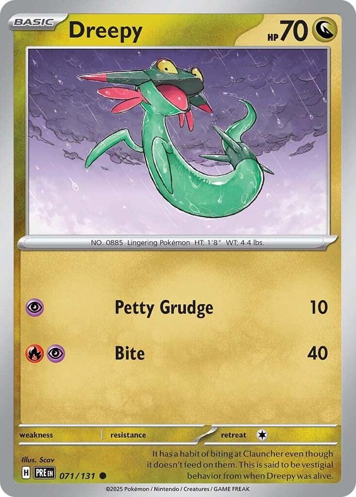 Dreepy (071/131) [Scarlet & Violet: Prismatic Evolutions] | Good Games Morley