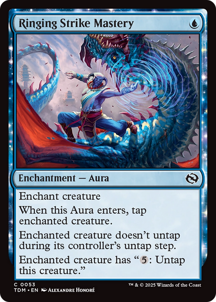 Ringing Strike Mastery [Tarkir: Dragonstorm] | Good Games Morley