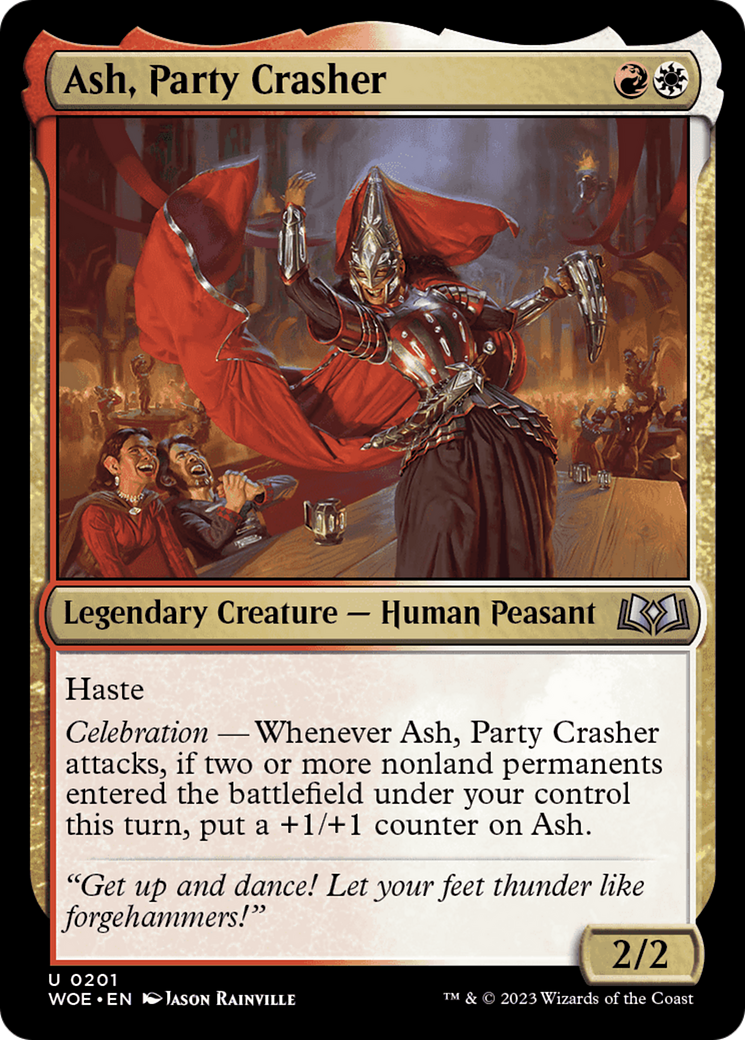 Ash, Party Crasher [Wilds of Eldraine] | Good Games Morley