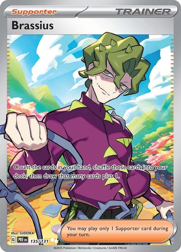 Brassius 135/131 (SV: Prismatic Evolutions)  - Holofoil | Good Games Morley