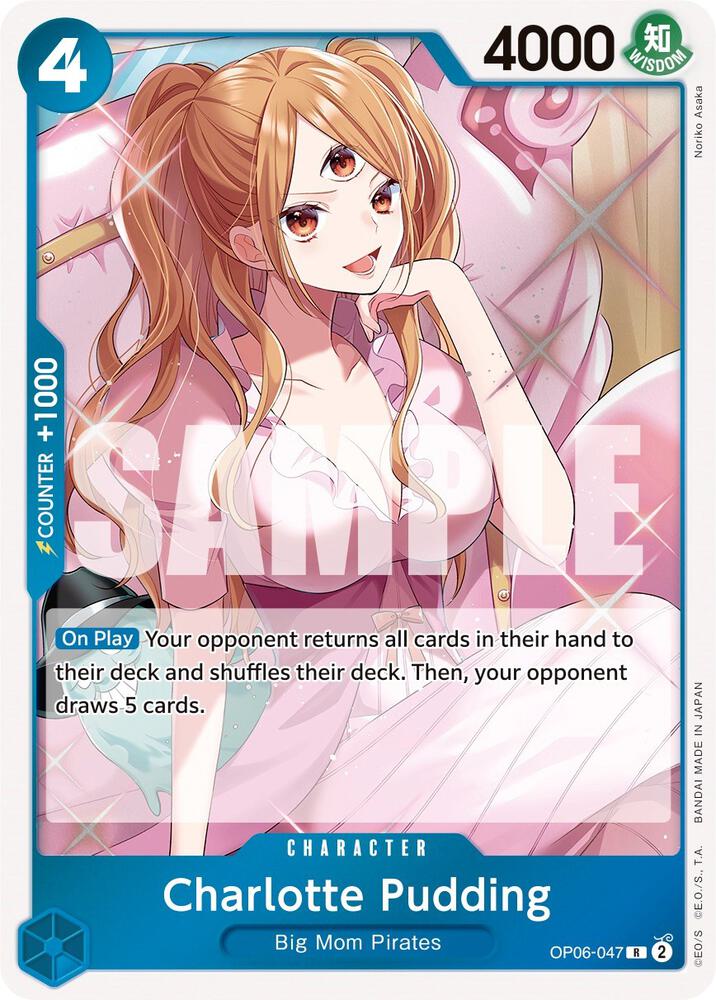Charlotte Pudding OP06-047 (Wings of the Captain)  - Foil | Good Games Morley