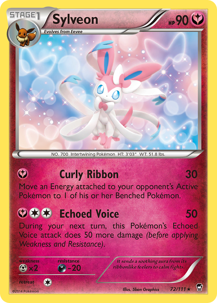 Sylveon (72/111) [XY: Furious Fists] | Good Games Morley