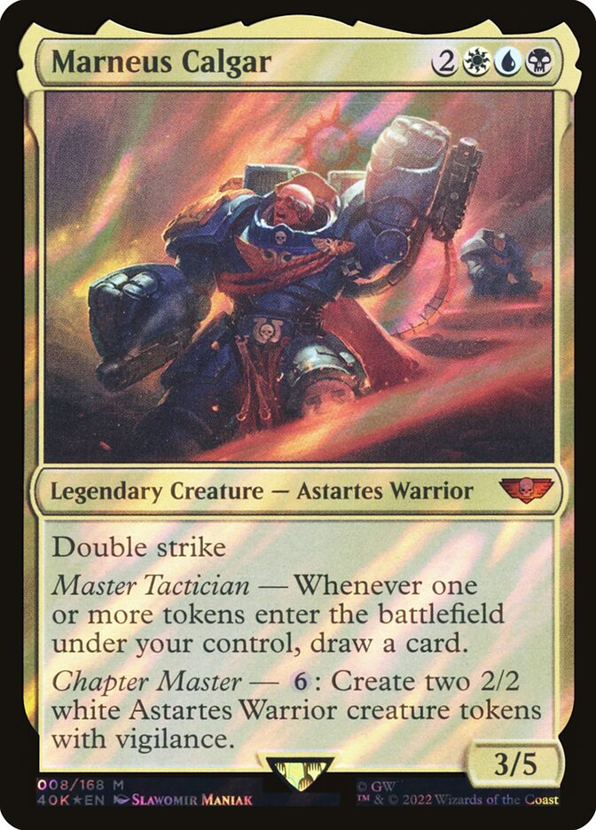 Marneus Calgar 8/617 (Universes Beyond: Warhammer 40,000)  - Surge Foil | Good Games Morley