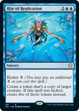 Rite of Replication 128/81 (Commander 2021)  | Good Games Morley
