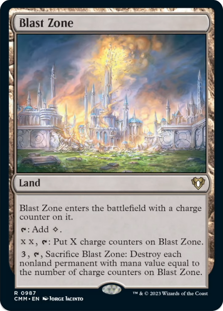 Blast Zone [Commander Masters] | Good Games Morley