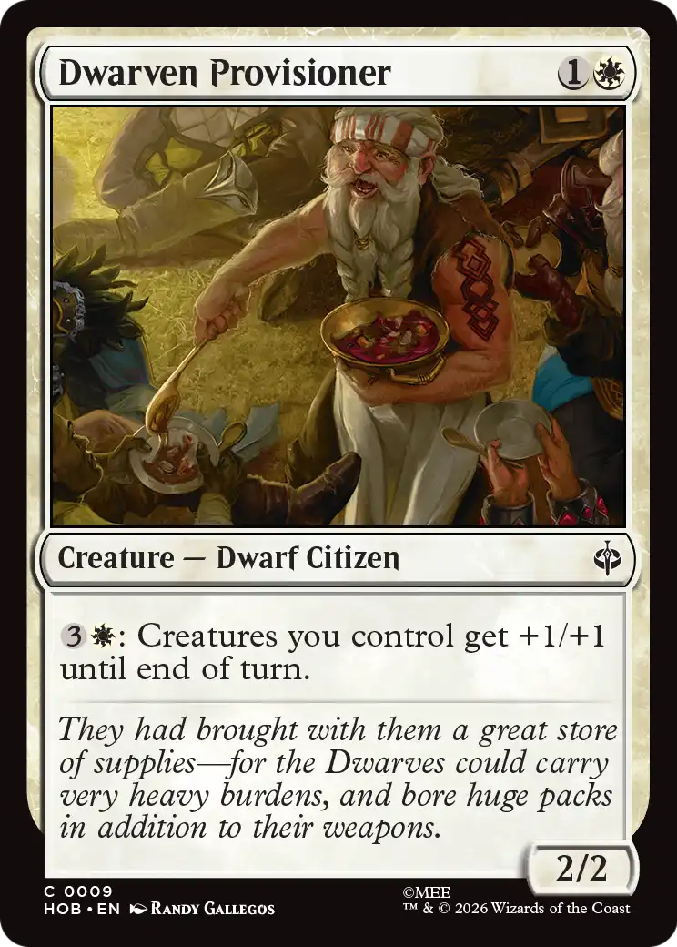 Dwarven Provisioner [The Hobbit] | Good Games Morley