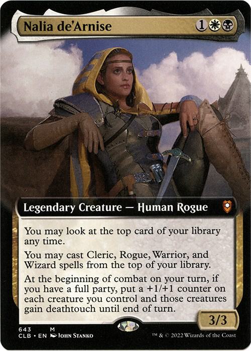 Nalia deArnise Extended Art 643 (Commander Legends: Battle for Baldur's Gate)  - Foil | Good Games Morley
