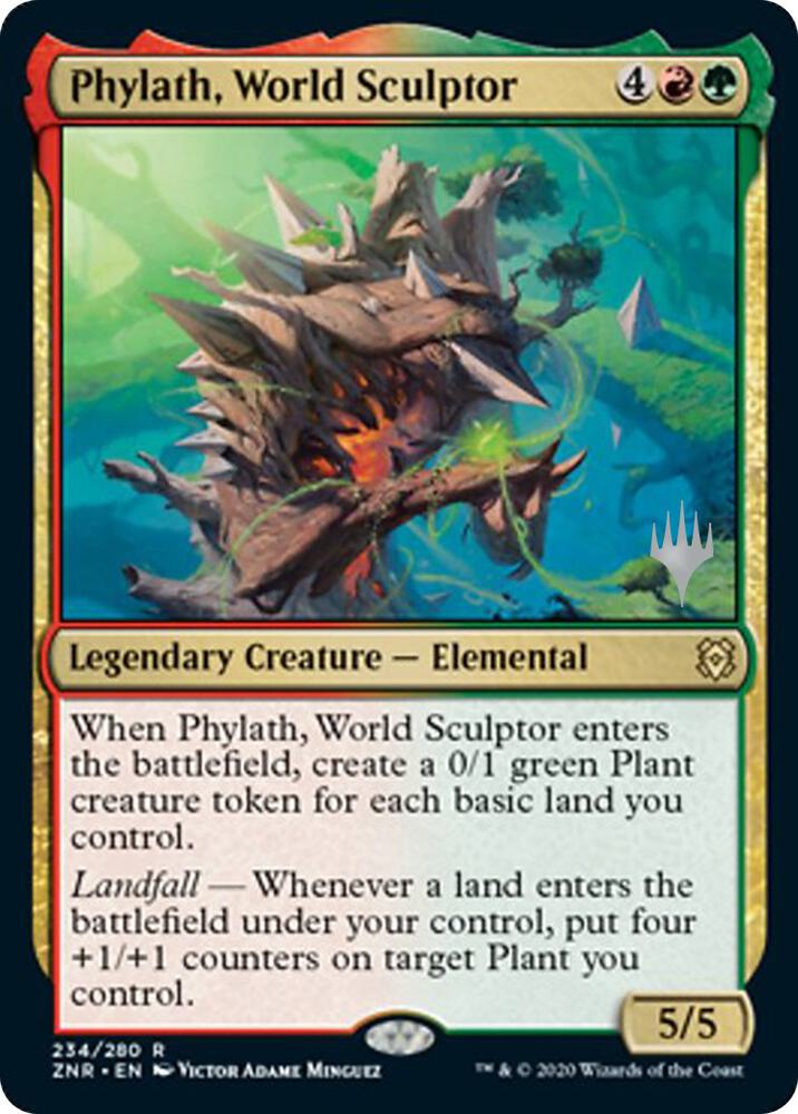 Phylath World Sculptor 234 (Promo Pack: Zendikar Rising)  | Good Games Morley