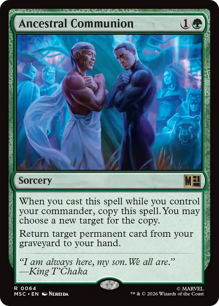 Ancestral Communion [Marvel Super Heroes Commander] | Good Games Morley
