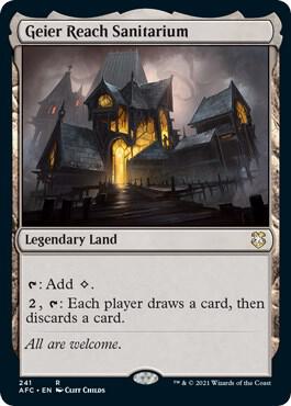 Geier Reach Sanitarium 241/62 (Commander: Adventures in the Forgotten Realms)  | Good Games Morley