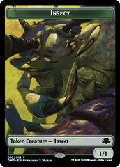 Insect // Griffin Double-Sided Token [Dominaria Remastered Tokens] | Good Games Morley