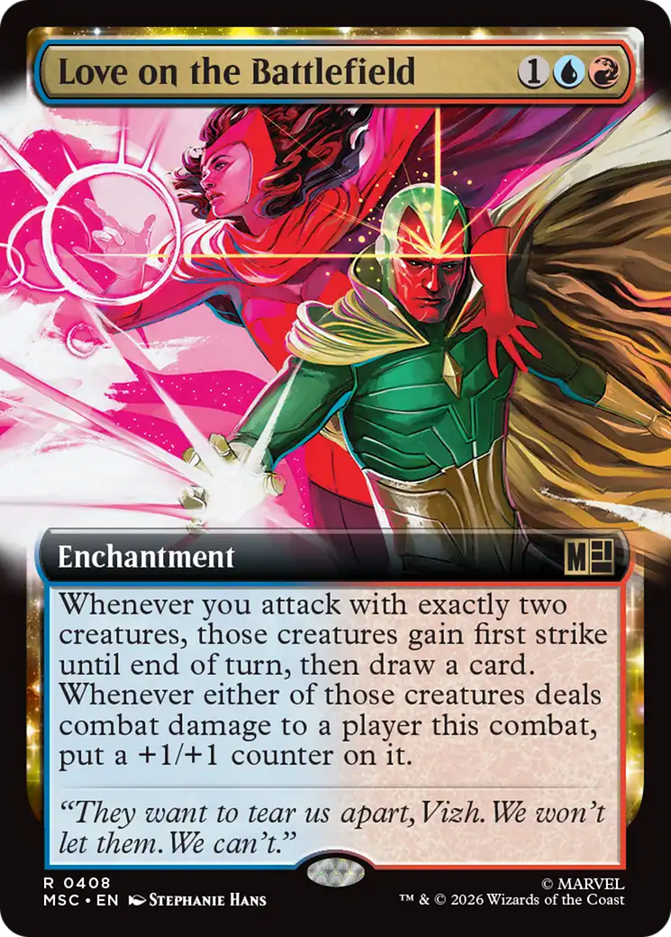 Love on the Battlefield (Extended Art) [Marvel Super Heroes Commander] | Good Games Morley