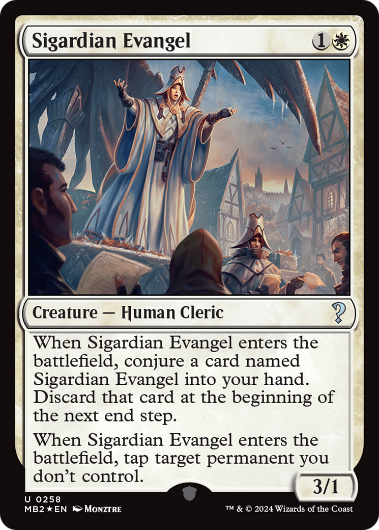 Sigardian Evangel [Mystery Booster 2] | Good Games Morley