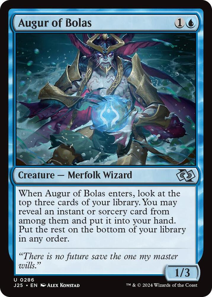 Augur of Bolas 286/779 (Foundations Jumpstart)  | Good Games Morley