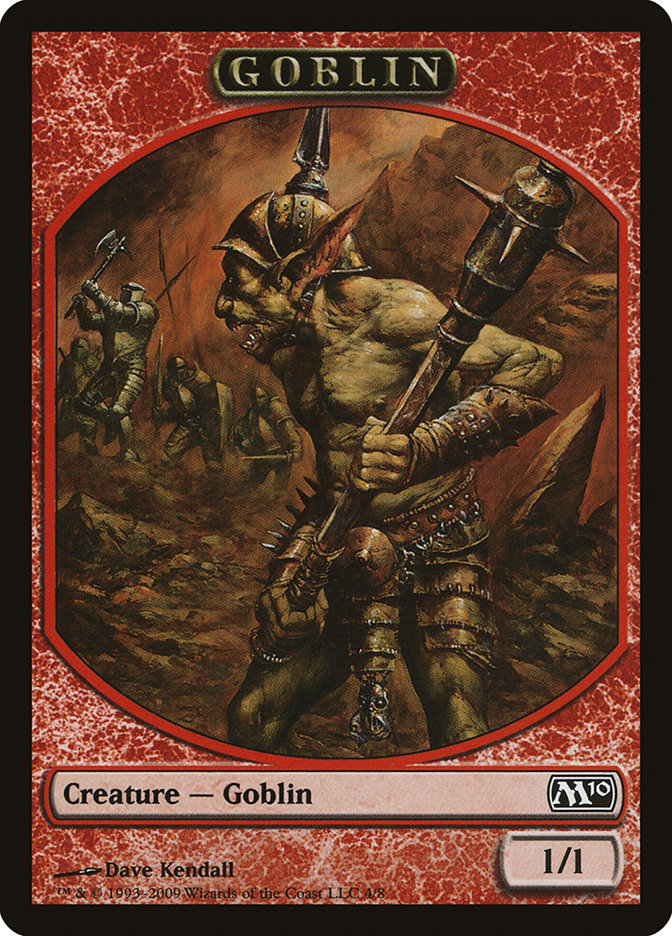 Goblin Token [Magic 2010 Tokens] | Good Games Morley