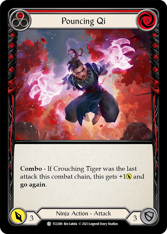 Pouncing Qi (Red) [TCC089] (Round the Table: TCC x LSS) | Good Games Morley