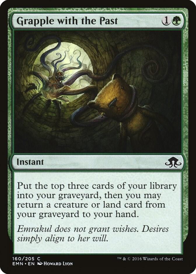 Grapple with the Past 160/205 (Eldritch Moon)  - Foil | Good Games Morley