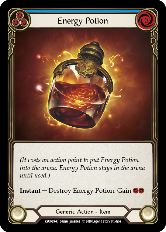 Energy Potion [KSU029-R] (Katsu Hero Deck)  1st Edition Normal | Good Games Morley
