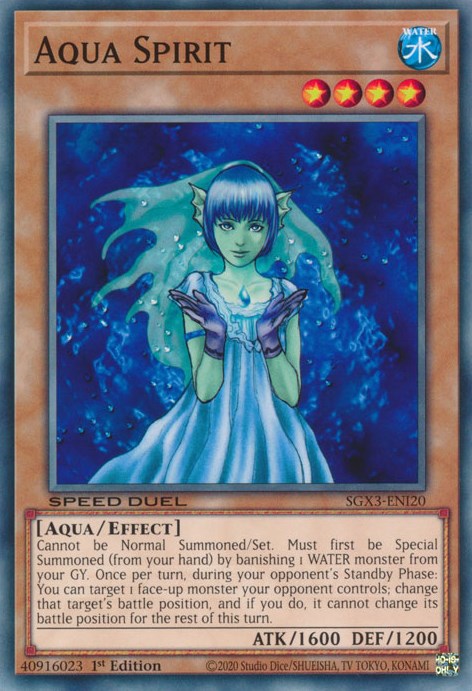 Aqua Spirit [SGX3-ENI20] Common | Good Games Morley