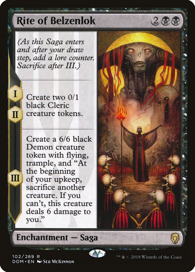 Rite of Belzenlok 102/269 (Dominaria)  | Good Games Morley