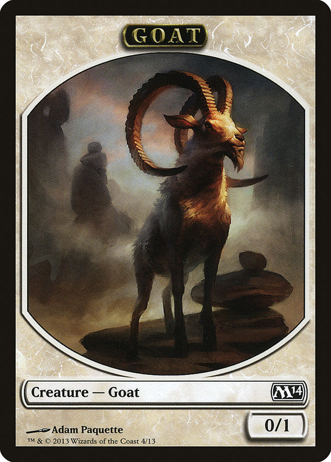 Goat Token [Magic 2014 Tokens] | Good Games Morley