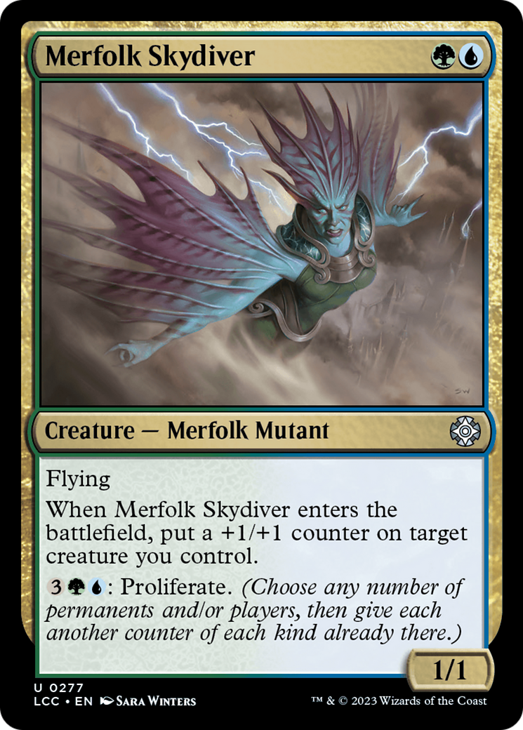 Merfolk Skydiver [The Lost Caverns of Ixalan Commander] | Good Games Morley