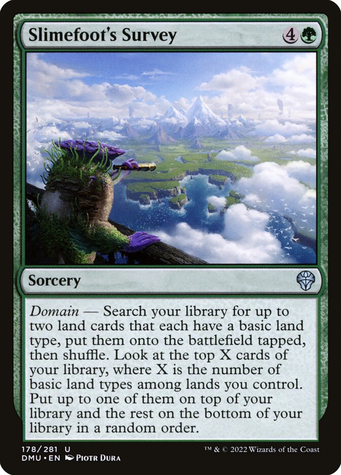 Slimefoot's Survey 178/281 (Dominaria United)  | Good Games Morley