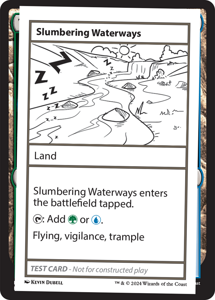 Slumbering Waterways [Mystery Booster 2 Playtest Cards] | Good Games Morley