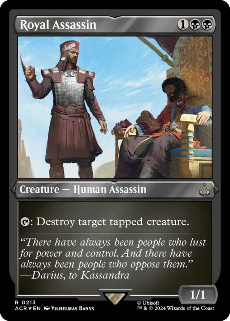 Royal Assassin (Foil Etched) [Assassin's Creed] | Good Games Morley