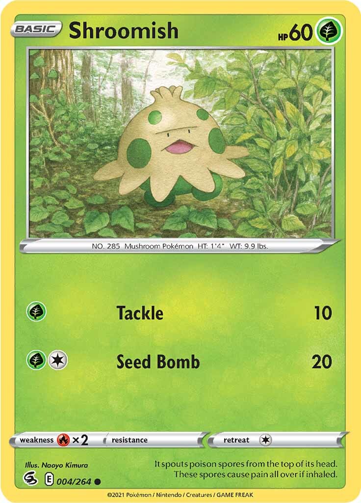 Shroomish (004/264) [Sword & Shield: Fusion Strike] | Good Games Morley