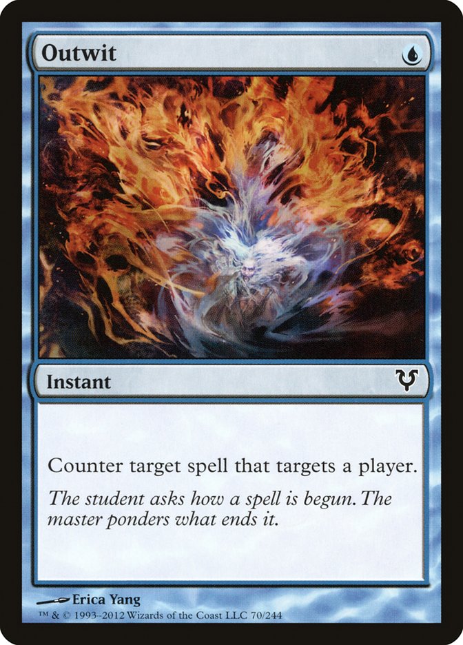 Outwit 70/244 (Avacyn Restored)  - Foil | Good Games Morley