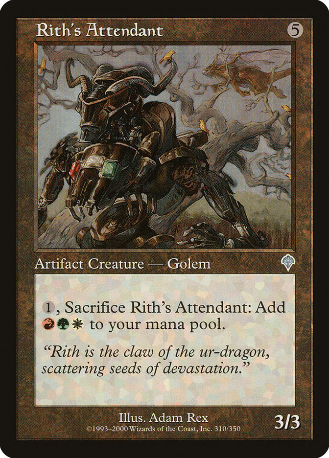 Rith's Attendant 310/350 (Invasion)  - Foil | Good Games Morley