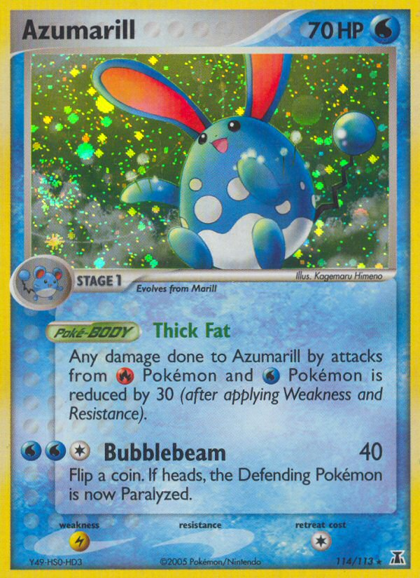 Azumarill (114/113) [EX: Delta Species] | Good Games Morley