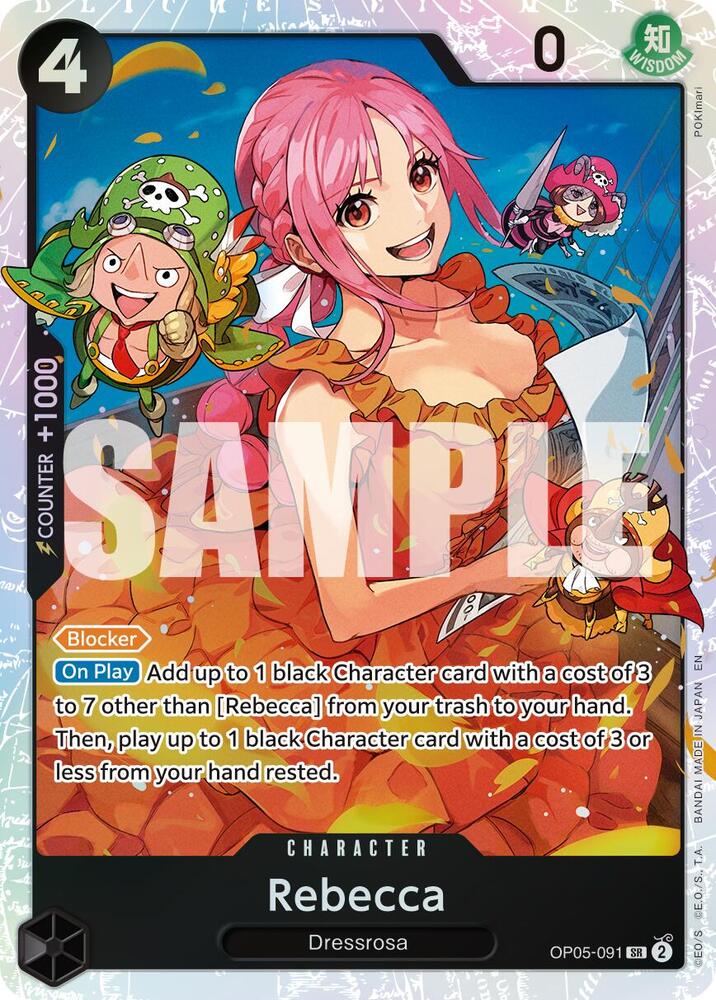 Rebecca (Reprint) OP05-091 (Premium Booster -The Best- Vol. 2)  - Foil | Good Games Morley