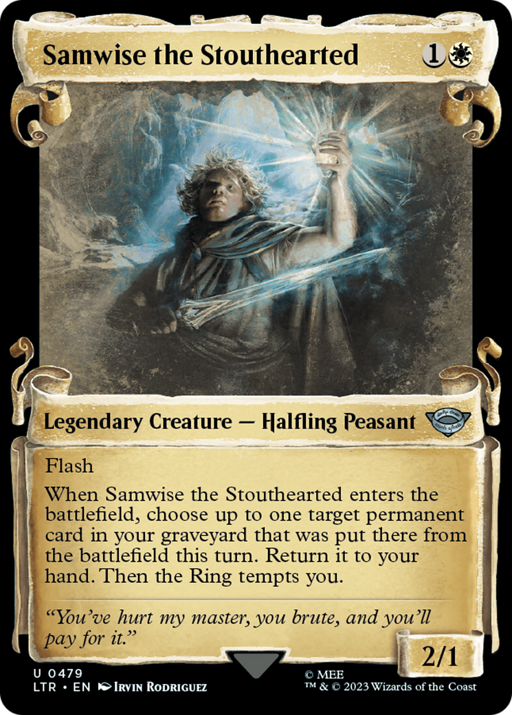 Samwise the Stouthearted [The Lord of the Rings: Tales of Middle-Earth Showcase Scrolls] | Good Games Morley