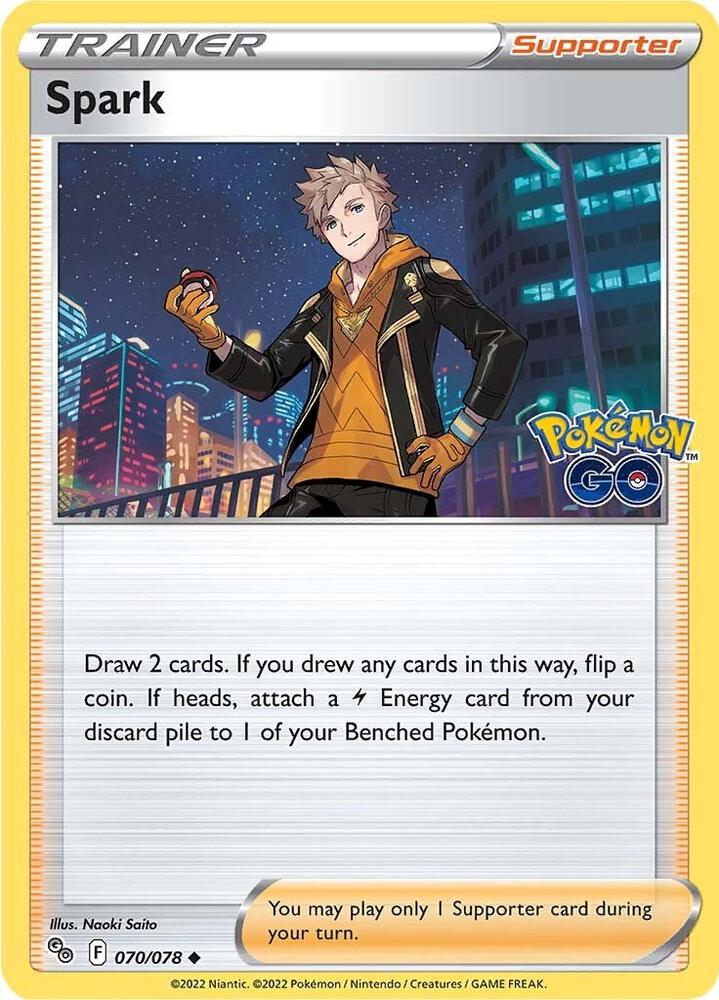 Spark 070/078 (Pokemon GO)  | Good Games Morley
