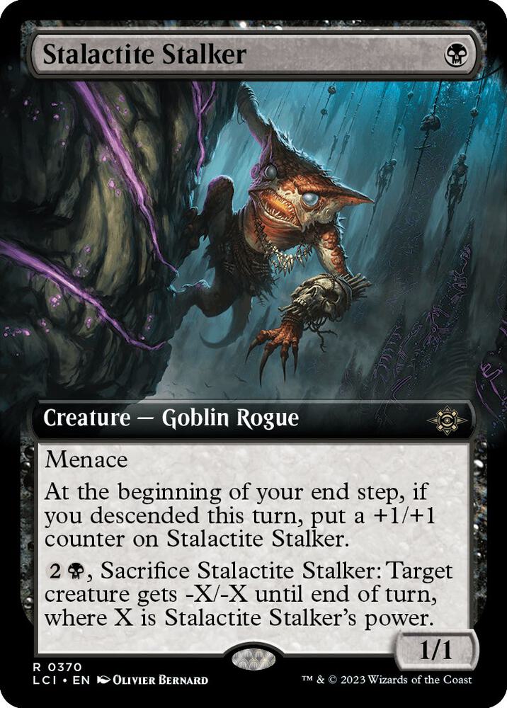 Stalactite Stalker 370/291 (The Lost Caverns of Ixalan)  - Extended Art | Good Games Morley