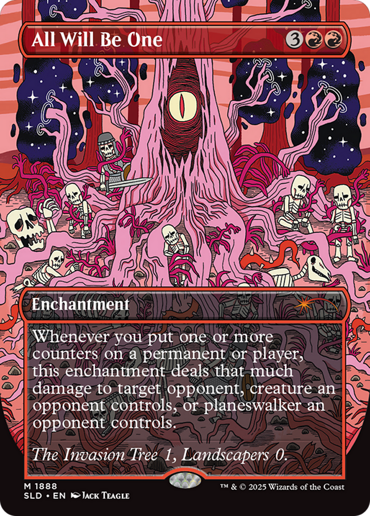 All Will Be One (Rainbow Foil) [Secret Lair Drop Series] | Good Games Morley