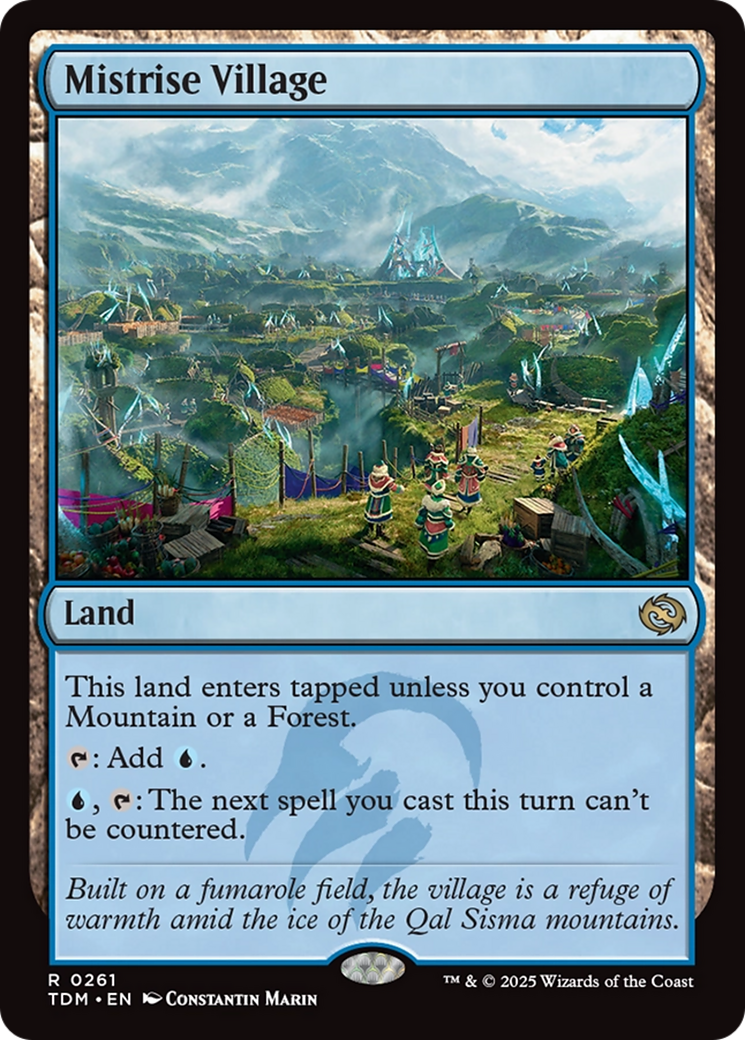 Mistrise Village [Tarkir: Dragonstorm] | Good Games Morley