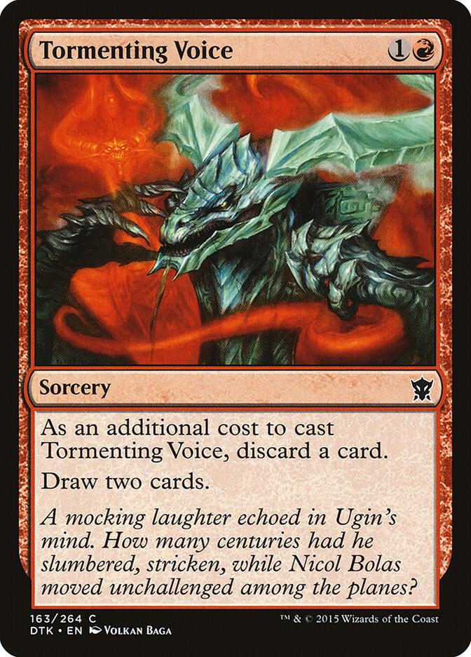 Tormenting Voice 163/264 (Dragons of Tarkir)  | Good Games Morley