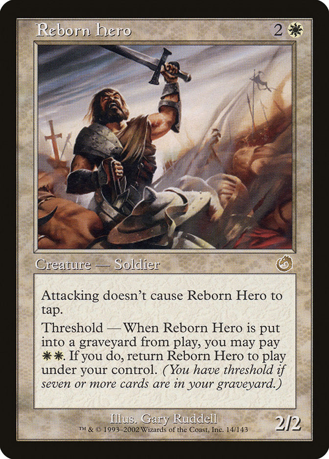 Reborn Hero 14/143 (Torment)  - Foil | Good Games Morley