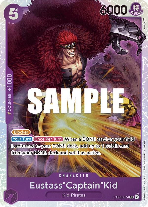 Eustass"Captain"Kid OP05-074 (Awakening of the New Era)  - Foil | Good Games Morley
