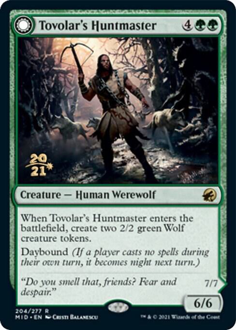 Tovolars Huntmaster 204s/171 (Prerelease Cards)  - Foil | Good Games Morley